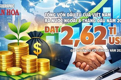 2,62 tỉ USD vốn Việt ra nước ngoài: Rót mạnh vào dự án cũ