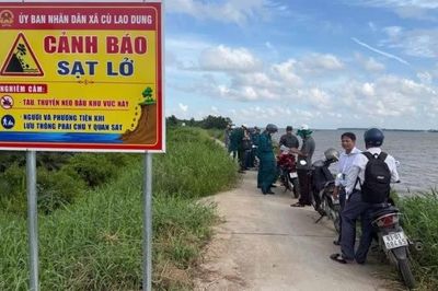 Cần Thơ xây kè khẩn cấp chống sạt lở đê biển tại Cù Lao Dung