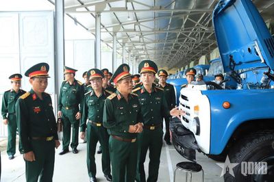 Nâng tầm tham mưu, bảo đảm tốt hậu cần, kỹ thuật