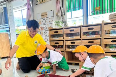 Ươm mầm tiếng Anh cho trẻ mầm non ở trường công TPHCM