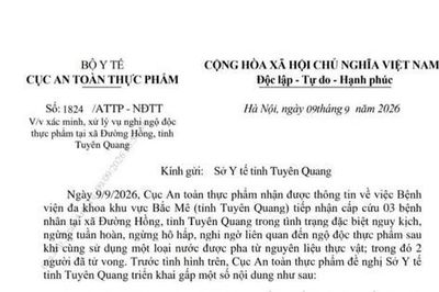 Tuyên Quang: 2 người tử vong sau khi sử dụng một loại nước pha từ nguyên liệu thực vật