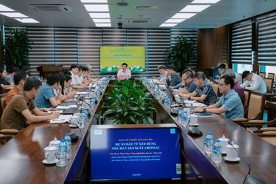 TKV tập trung gỡ khó cho Dự án Nhà máy sản xuất Amoniac