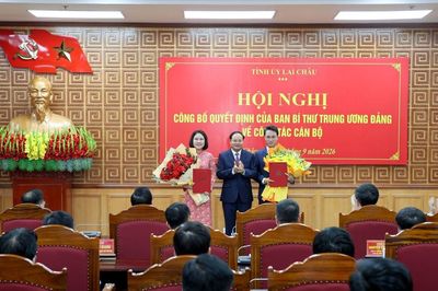 Công bố quyết định của Ban Bí thư về công tác cán bộ tại Lai Châu