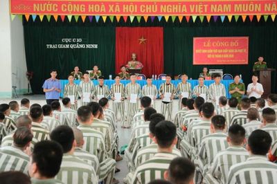 VKSND TP Quảng Ninh kiểm sát xét giảm án cho 472 phạm nhân