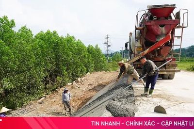 Chạy đua với thời tiết, đẩy nhanh tiến độ cầu dân sinh ở Hà Tĩnh