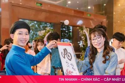 Nét đẹp thư pháp Việt trong các sự kiện hiện đại