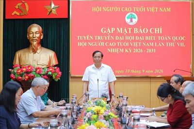 Ngày 15-16/9: Sẽ diễn ra Đại hội đại biểu toàn quốc Hội Người cao tuổi Việt Nam lần thứ VII