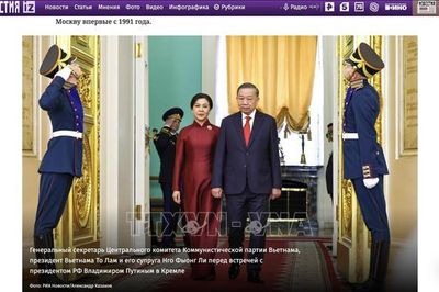 Truyền thông Nga: Chuyến thăm của Tổng Bí thư, Chủ tịch nước Tô Lâm sẽ đi vào lịch sử
