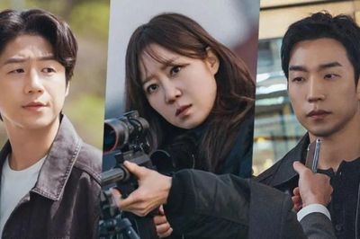 Jung Jun Won bảo vệ Gong Hyo Jin trong A Bona Fide Killer