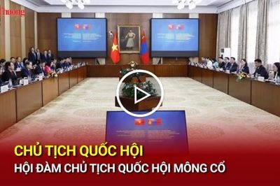 Chủ tịch Quốc hội hội đàm Chủ tịch Quốc hội Mông Cổ