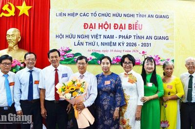 Hội Hữu nghị Việt Nam - Pháp tỉnh An Giang phấn đấu vận động 5 tỷ đồng cho an sinh xã hội