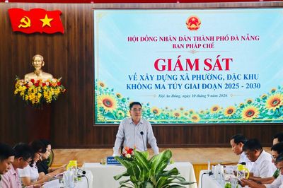 Giám sát xây dựng 'phường không ma túy' tại các phường Hội An Đông và Điện Bàn Đông