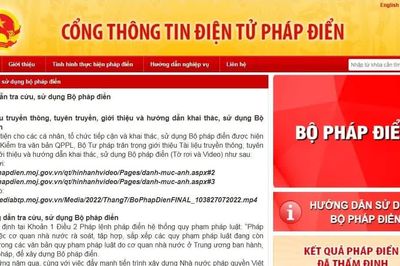 Trí tuệ nhân tạo là 1 trong 12 đề mục được bổ sung vào Bộ pháp điển