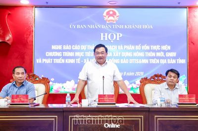 Khẩn trương rà soát, phân bổ nguồn vốn thực hiện Chương trình mục tiêu quốc gia