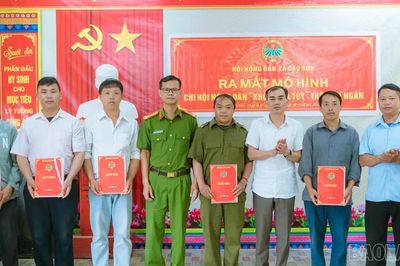 Cao Sơn ra mắt mô hình “Chi hội nông dân không ma túy” tại thôn Ma Ngán