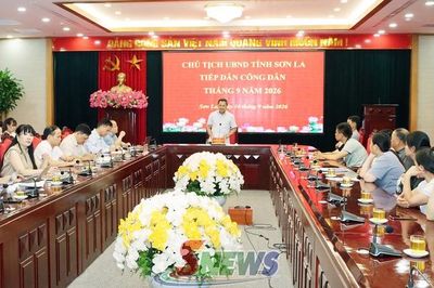 Đồng chí Chủ tịch UBND tỉnh tiếp công dân tháng 9/2026
