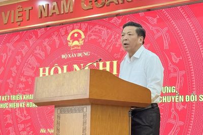 Bộ trưởng Trần Hồng Minh: Chuyển đổi số là 'mệnh lệnh phát triển' của ngành Xây dựng