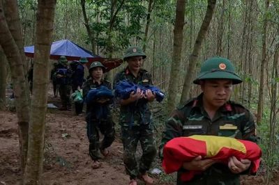 Quảng Trị: Tìm thấy nhiều hài cốt liệt sĩ ở bản Bãi Dinh và khu phố Thành Cổ