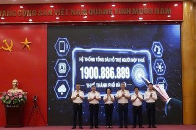 Thuế Hà Nội ra mắt Tổng đài hỗ trợ người nộp thuế 1900.886.889