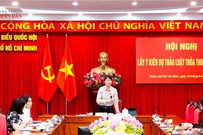 Đoàn ĐBQH TP. Hồ Chí Minh góp ý dự thảo Luật Thỏa thuận quốc tế