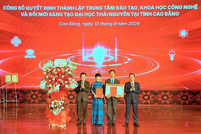 Đại học Thái Nguyên thành lập Trung tâm Đào tạo, Khoa học công nghệ và Đổi mới sáng tạo tại Cao Bằng