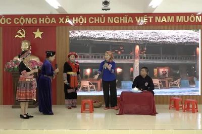 Phường Nùng Trí Cao thi tìm hiểu pháp luật cho đồng bào dân tộc thiểu số