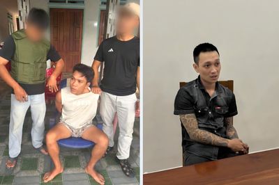 Bắt 2 kẻ mang dao, rựa chặn xe khách, ô tô cướp tài sản