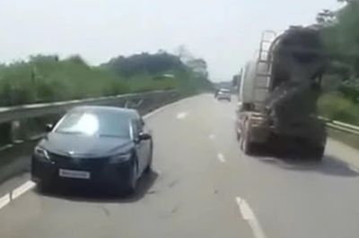 Đi ngược chiều trên cao tốc Nội Bài - Lào Cai, tài xế bị phạt 35 triệu đồng
