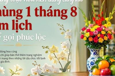 Những loại hoa mùa Thu nên dâng cúng mùng 1 tháng 8 âm lịch để 'gọi' phúc lộc, may mắn