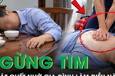 Bất ngờ ngừng tim khi đang ăn tối, người đàn ông thoát chết nhờ điều này