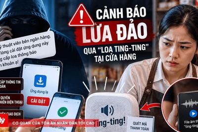 Cảnh báo thủ đoạn lừa đảo qua 'loa chuyển khoản' tại các cửa hàng