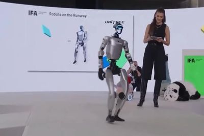 Đức: Robot hình người chiếm lĩnh sàn diễn tại IFA