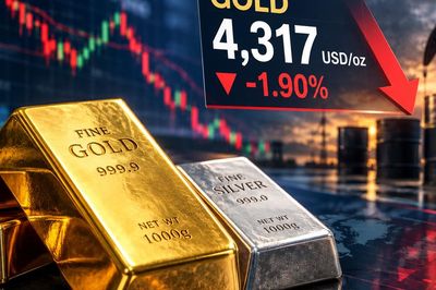 Giá vàng thế giới sáng 11/9 giảm mạnh
