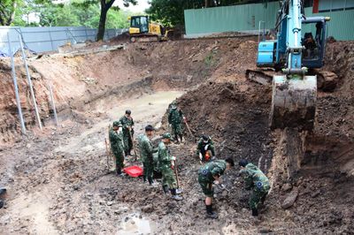Đã phát hiện 616 bộ hài cốt liệt sĩ tại Công viên Lê Thị Riêng