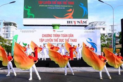 Hơn 1.500 vận động viên lan tỏa tinh thần rèn luyện thể dục thể thao