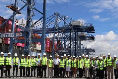 Đoàn đại biểu quốc tế làm việc với Tổng Công ty Tân Cảng Sài Gòn (SNP)