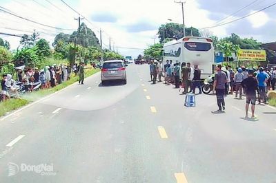 Va chạm giữa xe khách và xe đạp, 1 học sinh không qua khỏi
