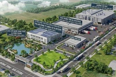 Hoài Ân bàn giao mốc ranh giới dự án nhà máy sản xuất thiết bị PCCC