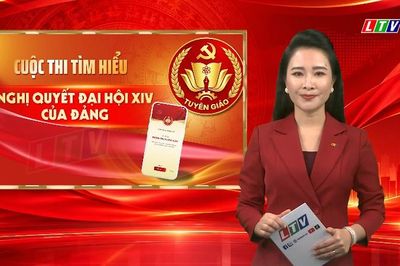 Cuộc thi trực tuyến tìm hiểu Nghị quyết Đại hội XIV của Đảng trên Hệ thống thông tin Tuyên giáo