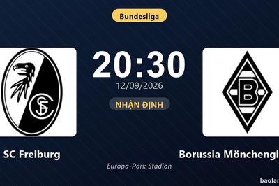 Nhận định SC Freiburg vs Borussia Mönchengladbach: Cơ hội bám đuổi ngôi đầu