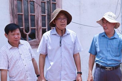 Tăng tốc thi công tuyến đường từ trung tâm Hàm Thuận đi Quốc lộ 1A