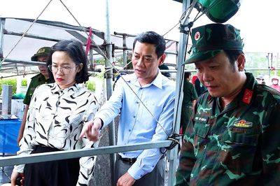 Phường Bắc Gianh lấy mẫu hài cốt liệt sĩ phục vụ giám định ADN