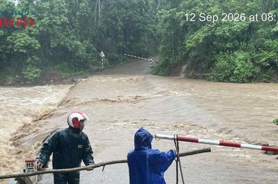 Quảng Trị: Mưa lớn gây ngập cục bộ 13 ngầm tràn và sạt lở tại nhiều địa phương miền núi