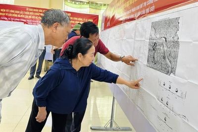 Từ ý kiến người dân đến hoàn thiện quy hoạch sông Hồng