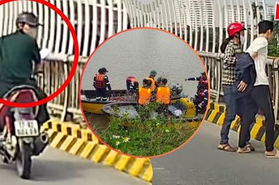 Thiếu tá quân đội mất tích khi nhảy xuống sông cứu người, xót xa tiếng khóc người thân