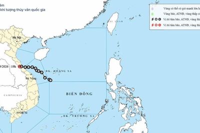 Tin cuối cùng về áp thấp nhiệt đới