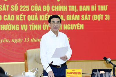 Đại tướng Phan Văn Giang: Sau kiểm tra, quan trọng nhất là phải hành động ngay