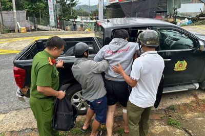 Công an xã Phước Năng kịp thời hỗ trợ người bị nạn, đưa trẻ về với gia đình