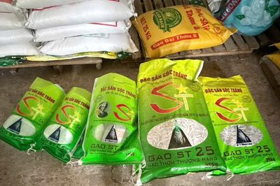 Khởi tố hình sự vụ đóng gói gạo ST25 giả ở An Giang