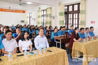Bế giảng lớp bồi dưỡng nhận thức về Đảng cho cán bộ, đoàn viên công đoàn ưu tú
